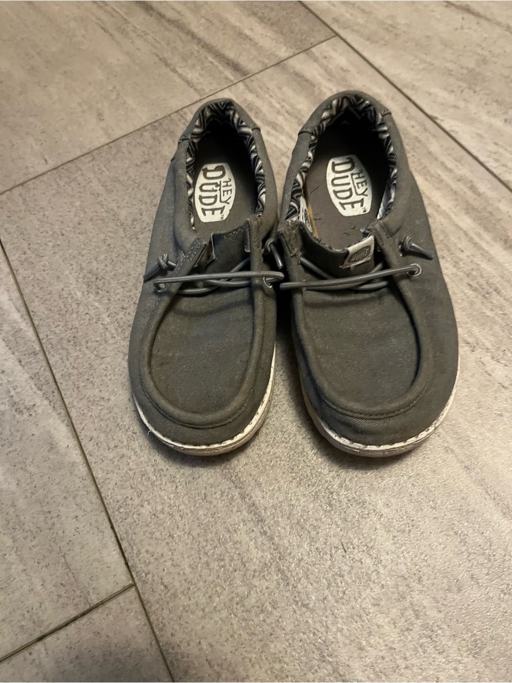 Kids HeyDude shoes
